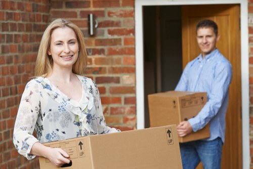 Moving truck service for homes in West Green