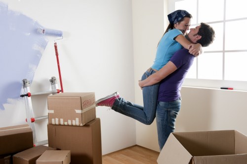 Organised packing support for a residential or office move