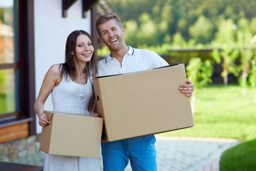 Commercial removals support for businesses in West Green