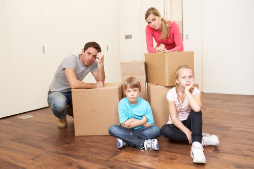 Commercial furniture and equipment moving service in West Green