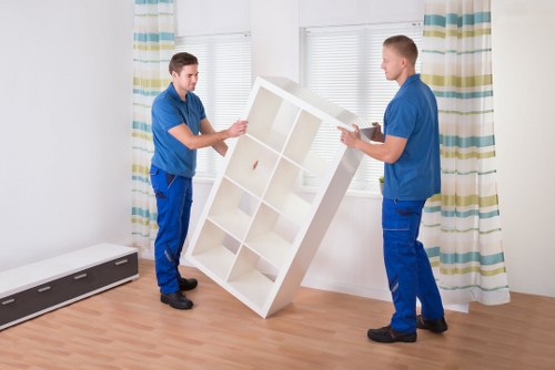 Checklist and packing materials for a West Green home relocation