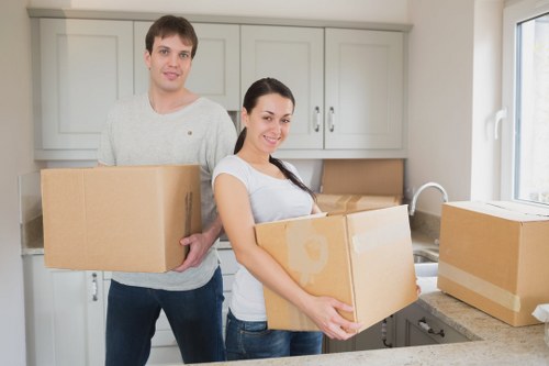 Local man and van service supporting a small business move in West Green
